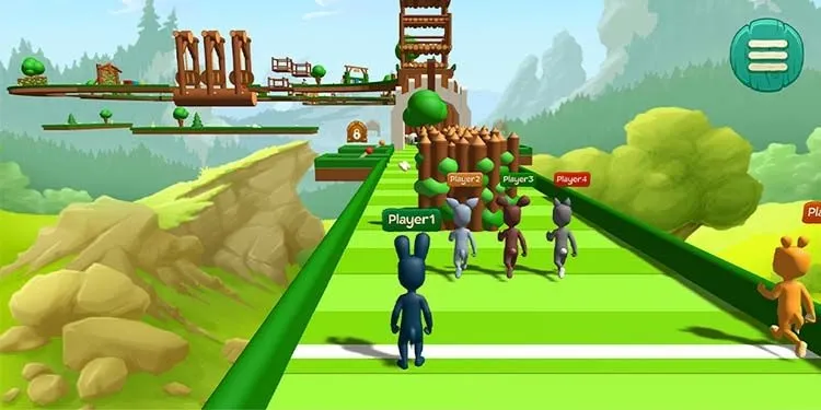 Rebel Run gameplay screenshot - starting line